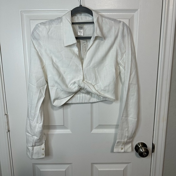 L*Space Rowena Revolve Crop Top Long Sleeve Small - Picture 8 of 8